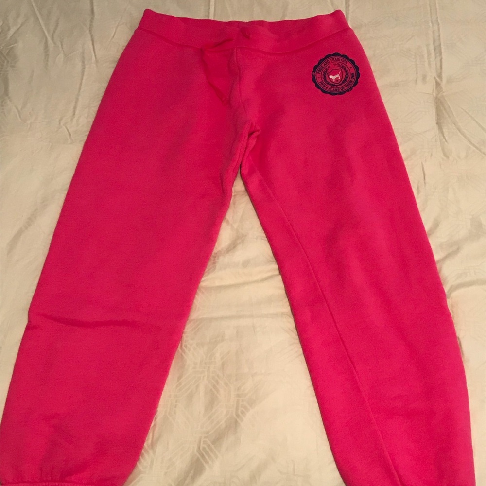 Pink Dorm Capri Sweatpants